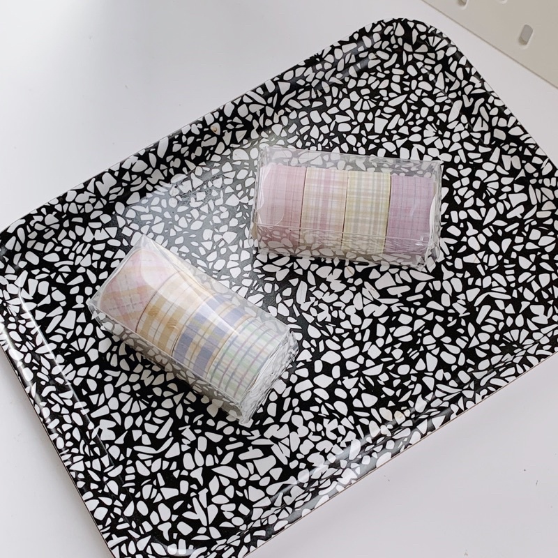 

Washi Tape Pastel Plaid Vintage Aesthetic Lucu