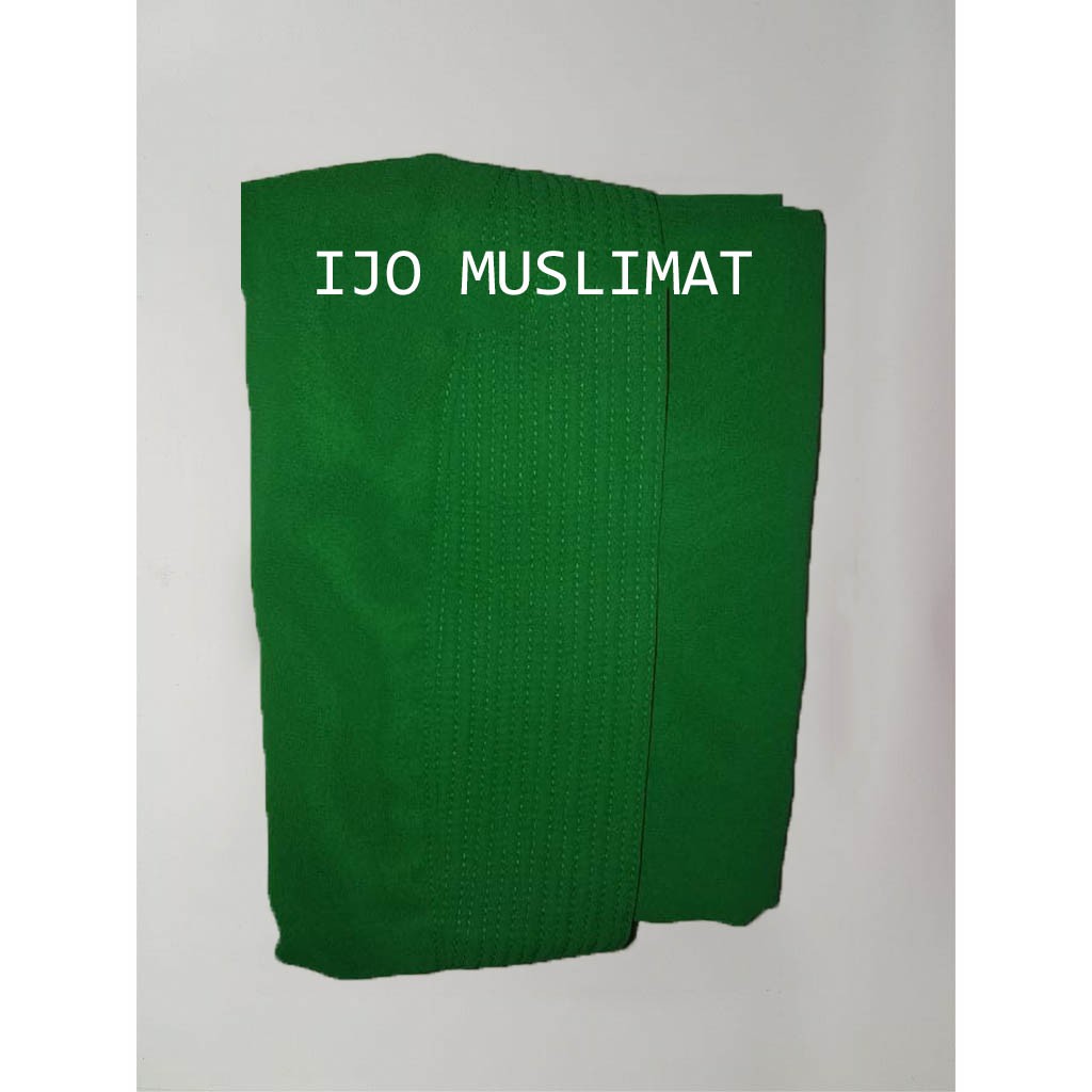 Jilbab Instan 2 Layer Jumbo Nesrin Hijab Syari Kerudung Khimar Terbaru-IJO MUSLIMAT