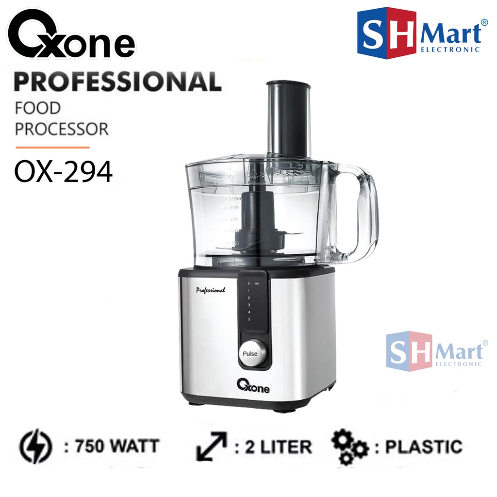 OXONE PROFESSIONAL FOOD PROCESSOR OX294 OX-294 HIGH QUALITY GARANSI RESMI (MEDAN)