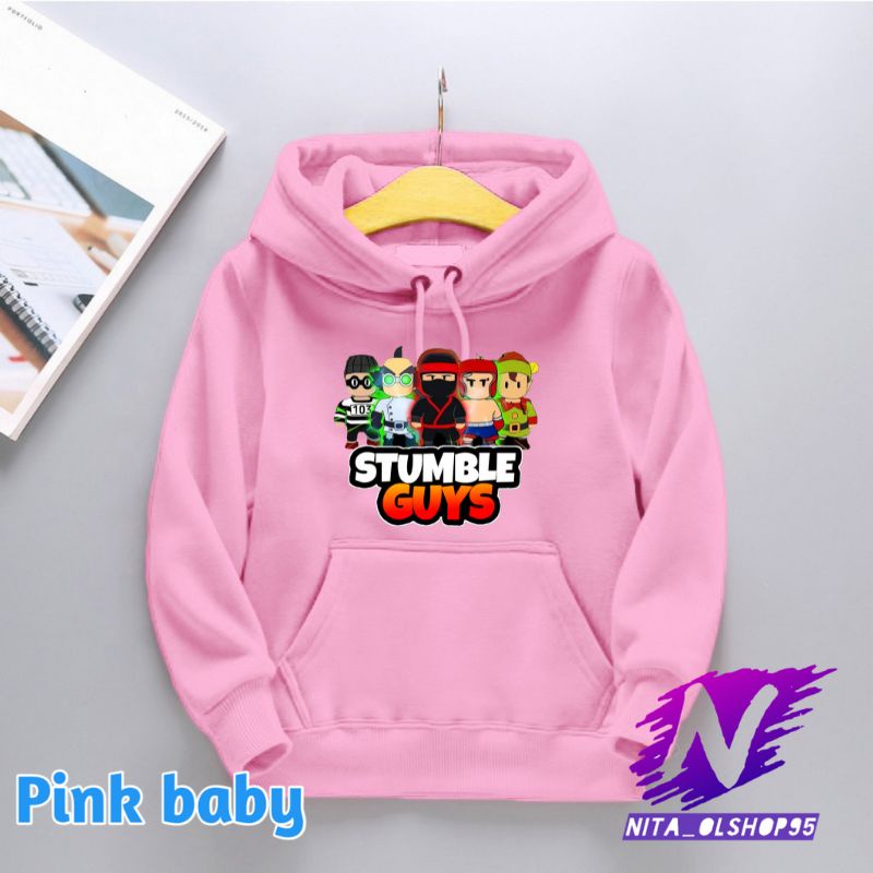 hoodie anak stumble guys karakter terbaru