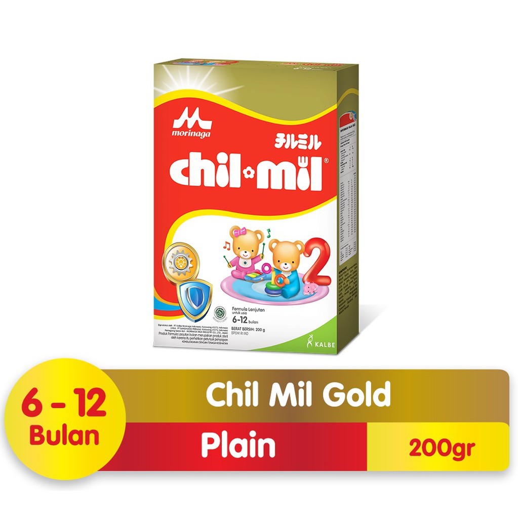 MORINAGA Chil Mil Gold 2 200Gr Susu Bayi 6 - 12