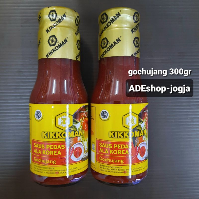 

saus saos pedas gochujang korea kikkoman 300 gr