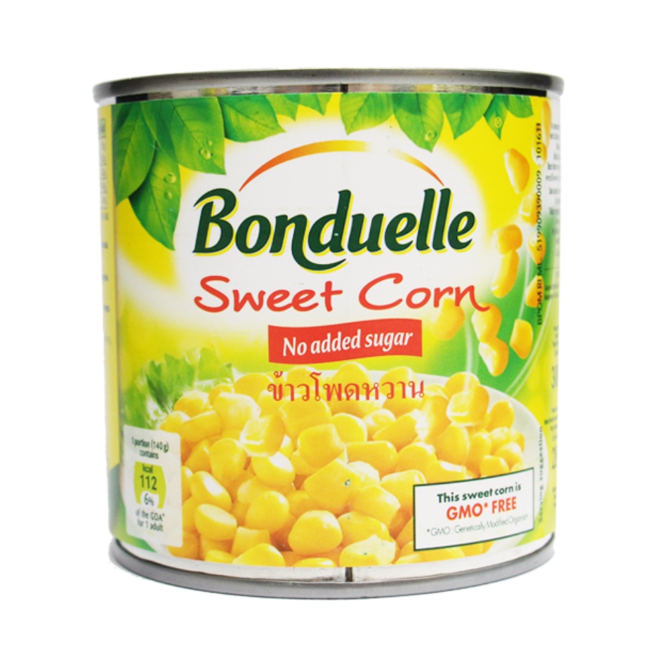 

Bonduelle Jagung Manis || Sweet Corn No added Sugar Kualitas Import Prancis