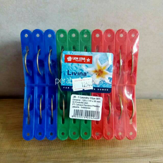 Jepitan Jemuran Baju Lion Star