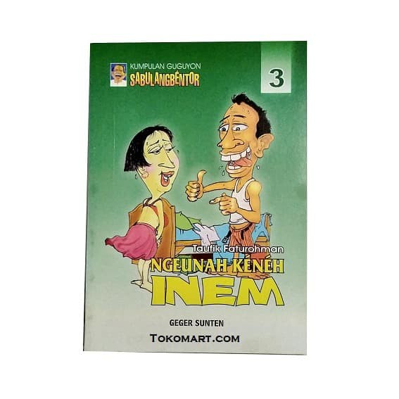 Buku Kumpulan Guguyon Basa Sunda SabulangBentor - Inem - Taufik F