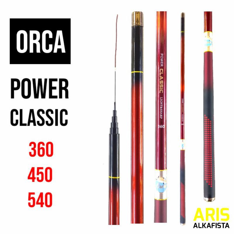 Joran Tegek Orca Power Classic 360 450 540