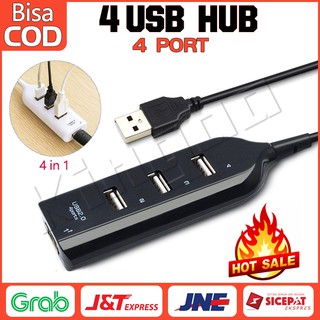USB HUB 4 Port in 1 dalam 1 tempat 50 cm 4 output