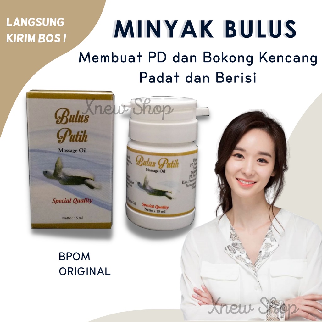 Minyak Bulus Putih Original BPOM Pembesar Payudara, Asli Oil Original, Herbal, Pembesar Penis