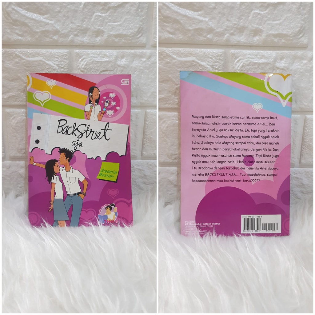 Novel Backstreet Aja by Gisantia Bestari
