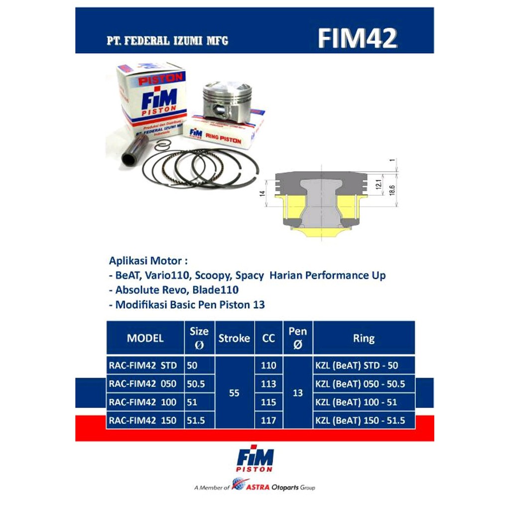 Piston Kit Vario Fim Shopee Indonesia Piston Kit Vario Fim Shopee Indonesia