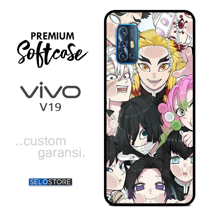 Glass Case Vivo V19 Custom