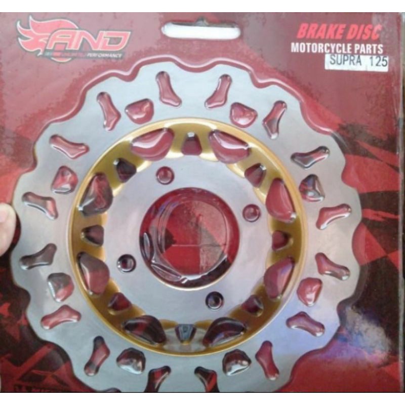 piringan cakram depan standar variasi merek and Honda Supra x 125