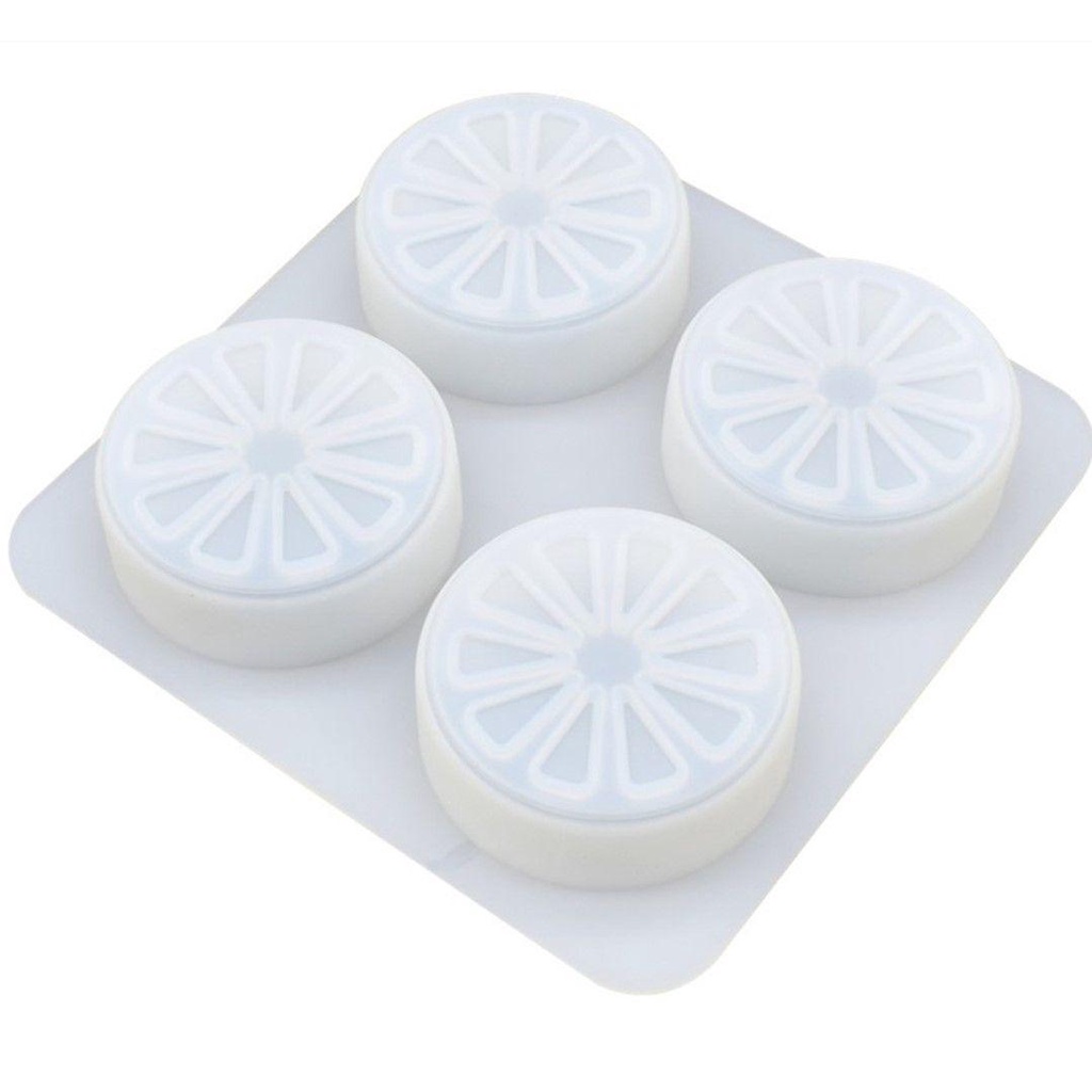 Solighter Cetakan Sabun DIY Art Soaps Making Silicone Cetakan Resin Jeruk