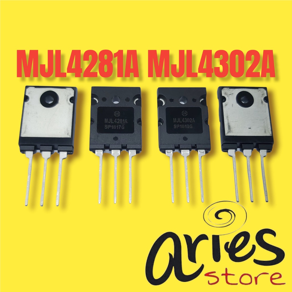 TRANSISTOR MJL4281A MJL4302A ORIGINAL MJL4281 MJL4302 1SET