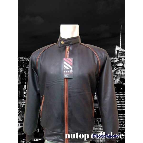 jaket  kulit sintetis /jaket resing jaket motor/jaket musim dingin /pashion pria