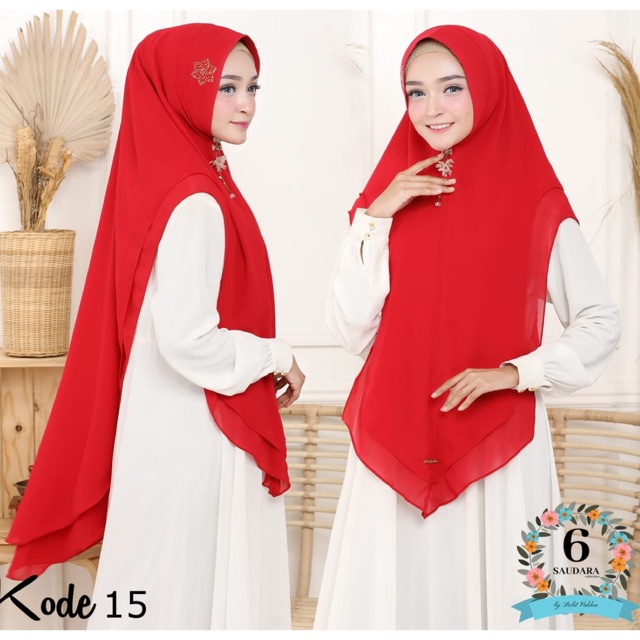 Khimar 2 by 6 saudara