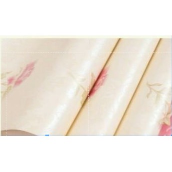 Wallpaper Dinding Sticker Motif Mawar  6021-2 / Wallpaper 9mx45cm