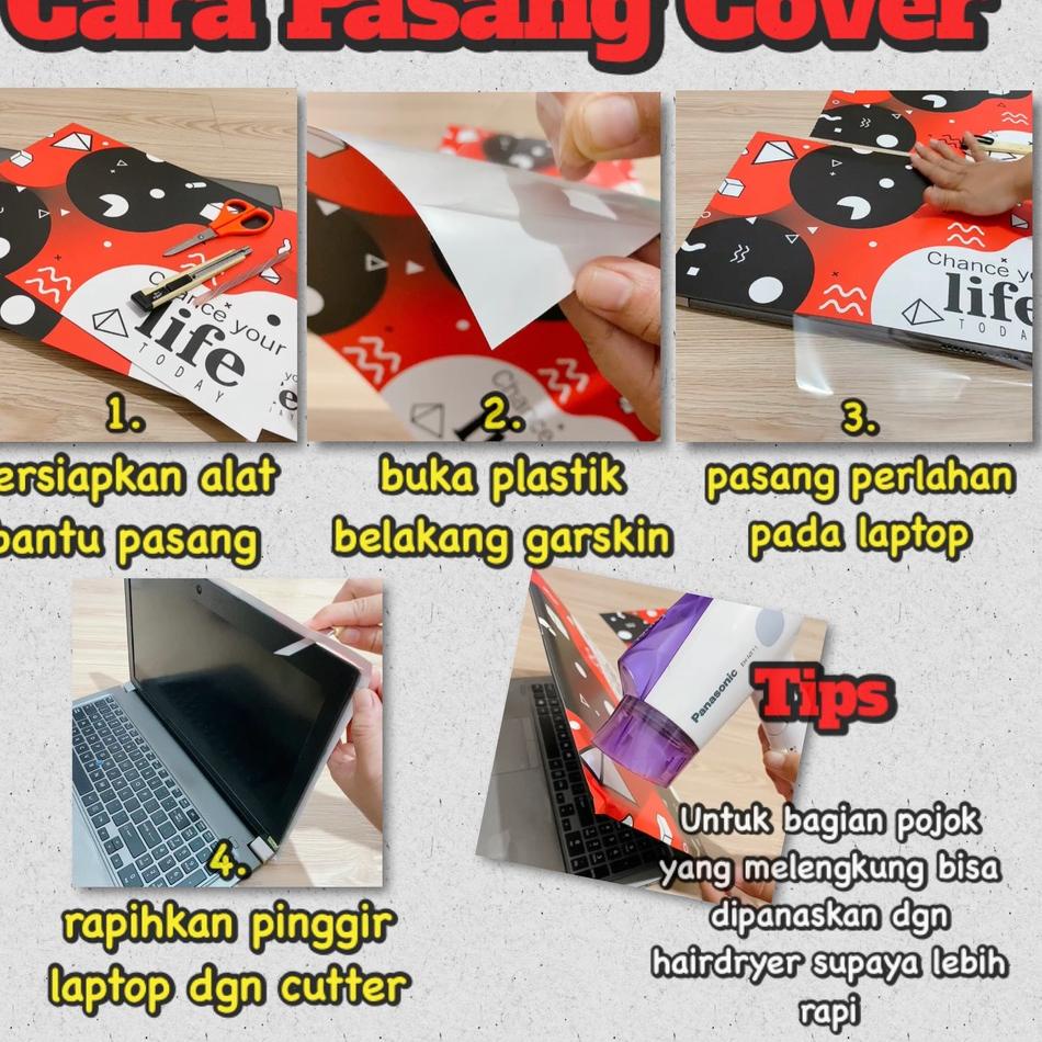 [KODE PRODUK 0CLOF5665] Garskin Stiker Laptop 10 12 14 15 17 inch Skin Protector Marmer Marble Mozai