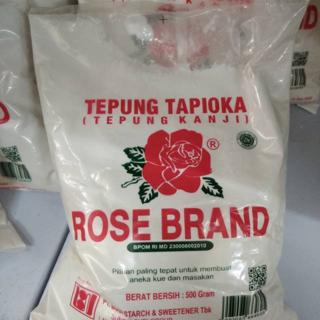 

Tepung tapioka rose brand 500gr