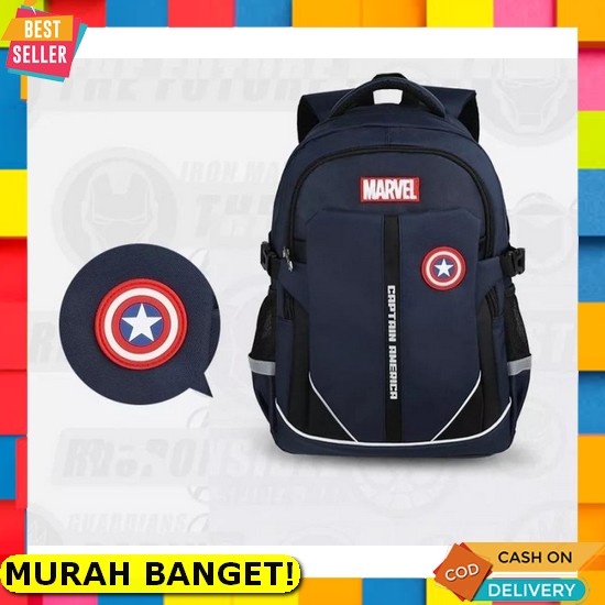 Tas Ransel Anak Laki Laki Waterproof Karakter Kartun Kecil Kulit Keren D6R5 Terbaru Tas Ransel Anak 