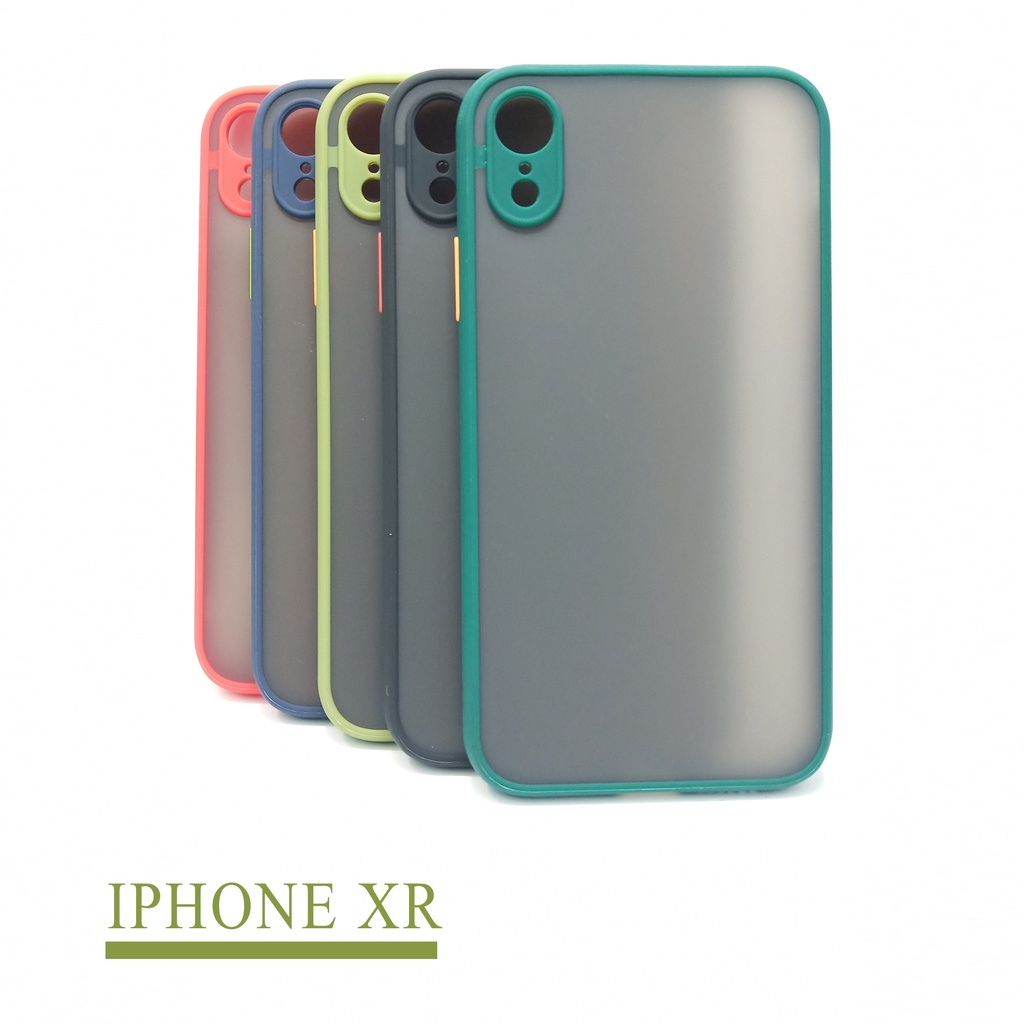 Case Handphone Keren For ( iphone Xr ) Case Dove Aero Matte Transparan Soft Fuze Frosted Karet Silik