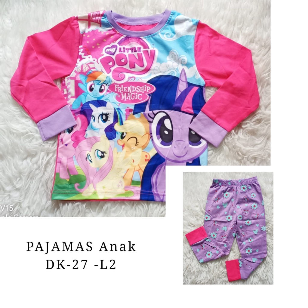 AS Setelan Pajamas Baju Tidur Dope Kids DK 27 Import