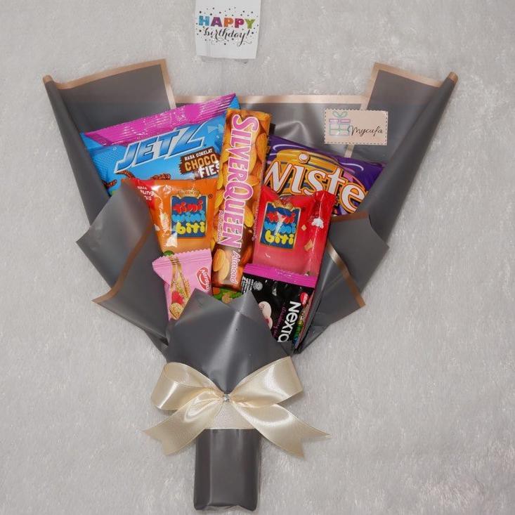 

Terbaru Snack Bouquet/Kado Wisuda/Kado Ulangtahun/Kado Anniversarry/Buket Snack M11Z