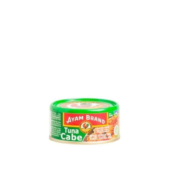 

Ayam brand tuna chilli 160gr can