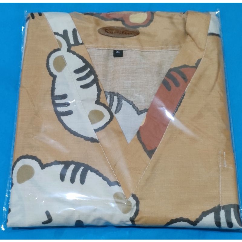 Size XL Baju Praktek Dokter, Baju Oka, Scrubsuits, Atasan, Scrubsuit Motif Hewan Kucing