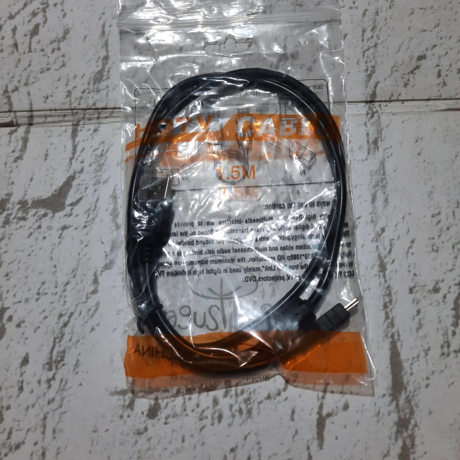 Kabel Usb to Mini Usb 1Meter black