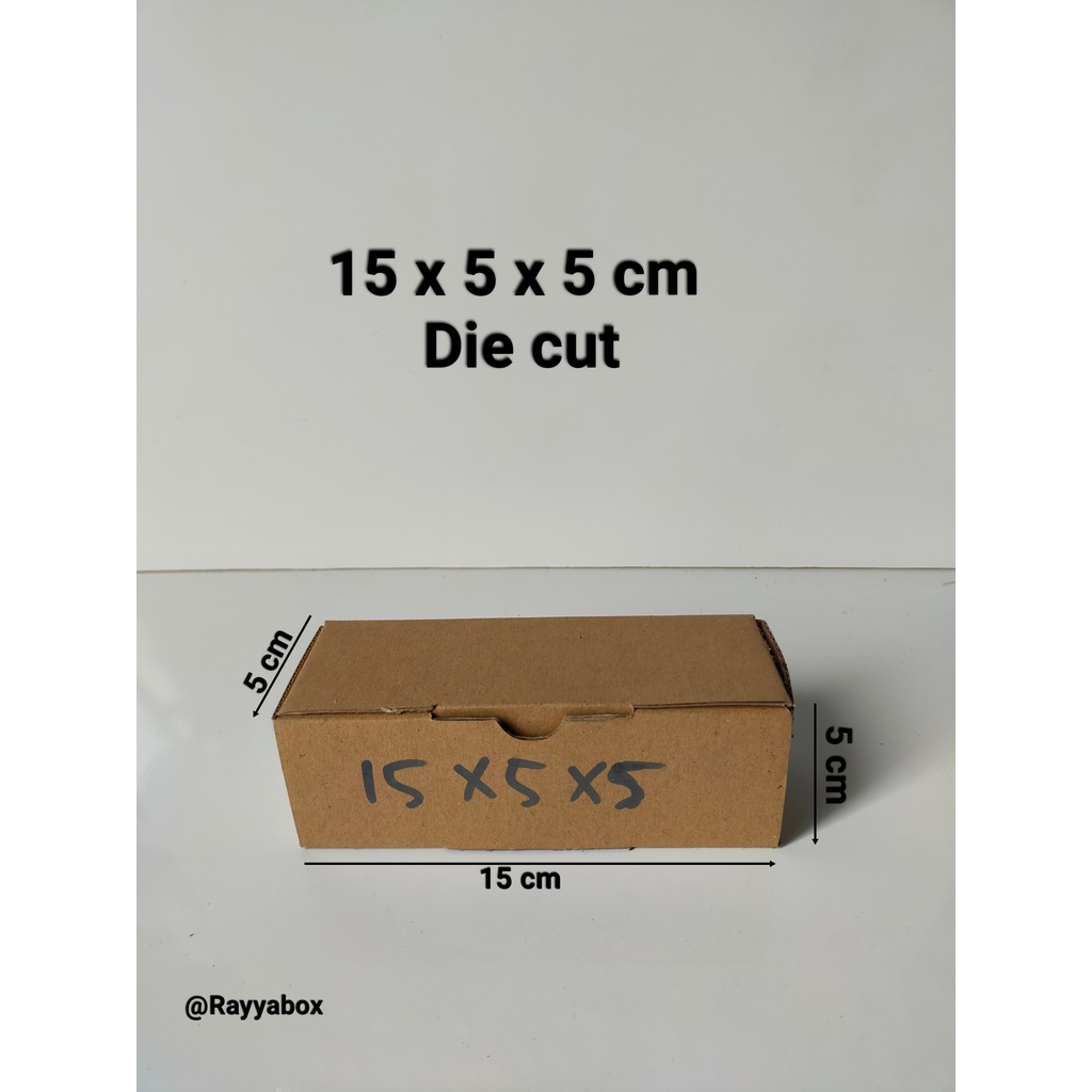 

Kardus murah uk 15x5x5 cm box diecut /karduspolos