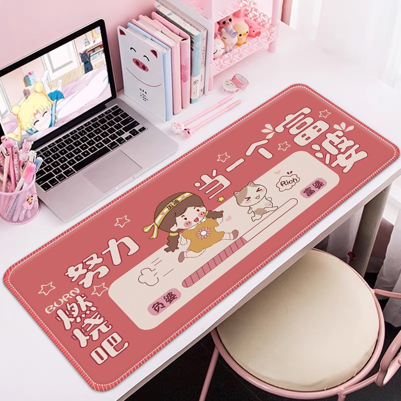 Mouse Pad Super Lucu Dengan Bantalan Pergelangan Tangan Untuk Meja Komputer