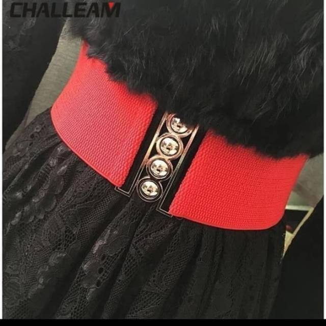 ikat pinggang lebar wanita modern import / sabuk lebar wanita / wide belt women
