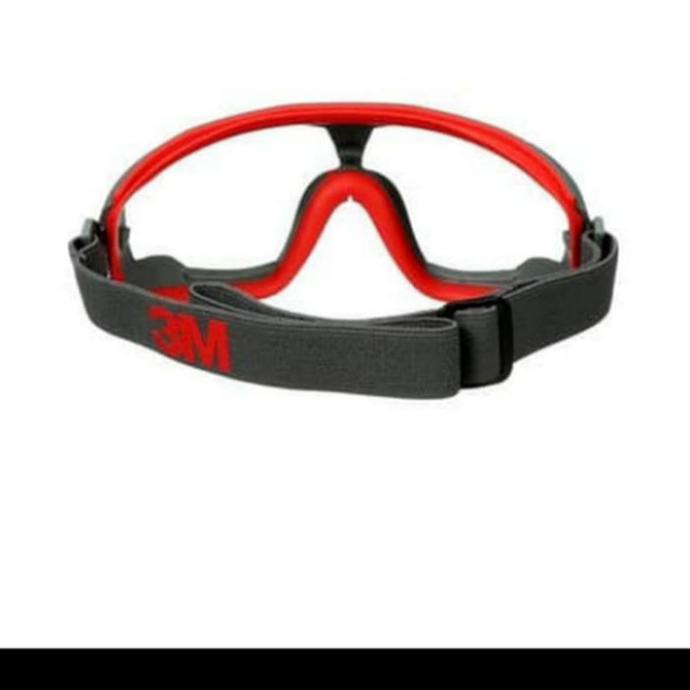 BARANG BARU 3M google Gear 500 clear scotchgart anti fog lens ANSI kacamata safety