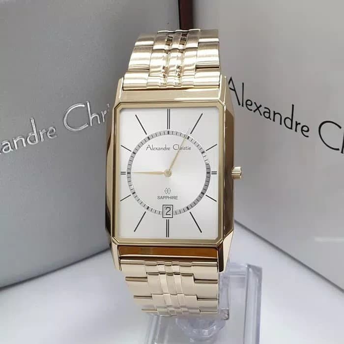 Jam Tangan Pria Alexandre Christie Original New Model AC9559