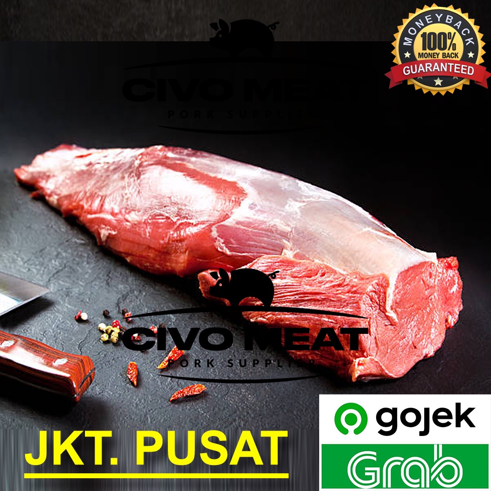 

Has Dalam Babi / Pork Tenderloin mentah 1kg