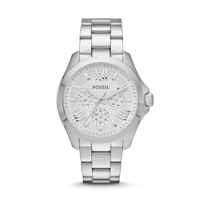 Diskon Jam Tangan Wanita Fossil Am 4509 - Am4509 Quartz Stainless Silver Jam Tangan Wanita Fashion B