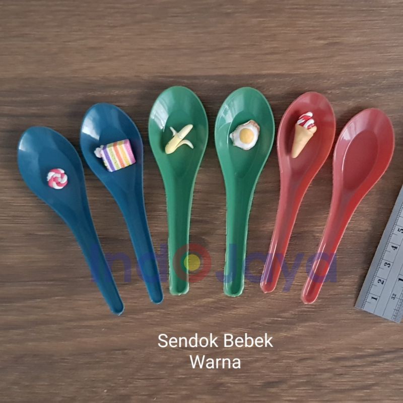 Sendok Plastik Sendok Bebek Plastik Warna