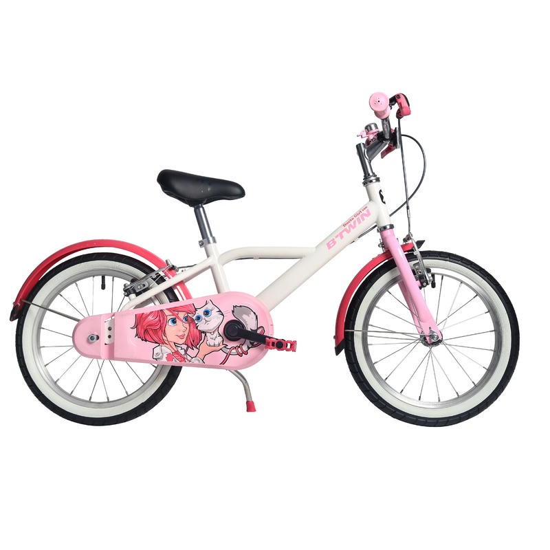 BTWIN Sepeda Anak Hybrid 16 Inch Untuk Usia 4-6 Tahun