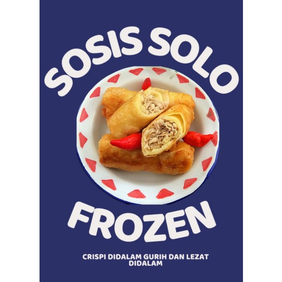 

COD !!! DAN PROMO SHOPEE Sosis Solo Ayam frozen food