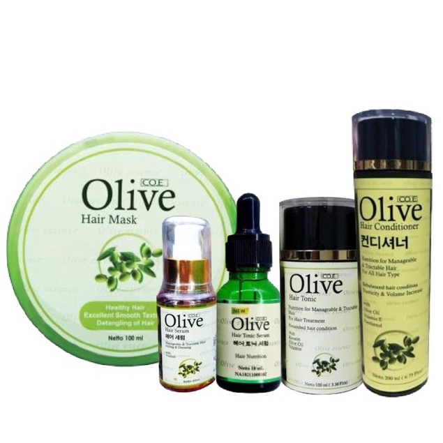 COE Olive Hair Tonic Serum || Shampoo || Conditioner || Hair Mask