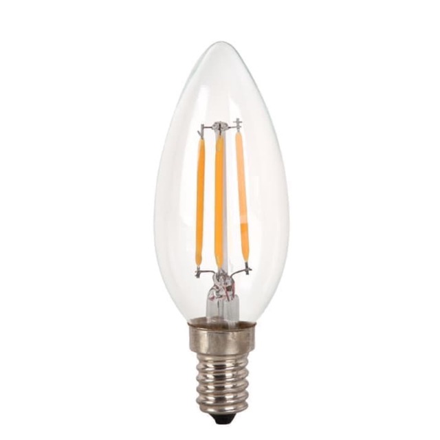 Lampu Led Filament Filamen 2W 4W Fiting E14 / E27 Lampu hias led candle fitting e14 2 WATT 4 WATT C35 lampu hias lilin