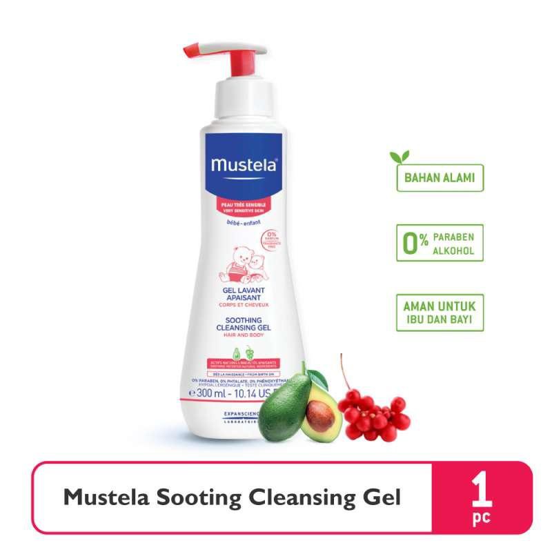 Mustela Soothing Cleansing Gel / Sabun Mandi Bayi - 300 ml