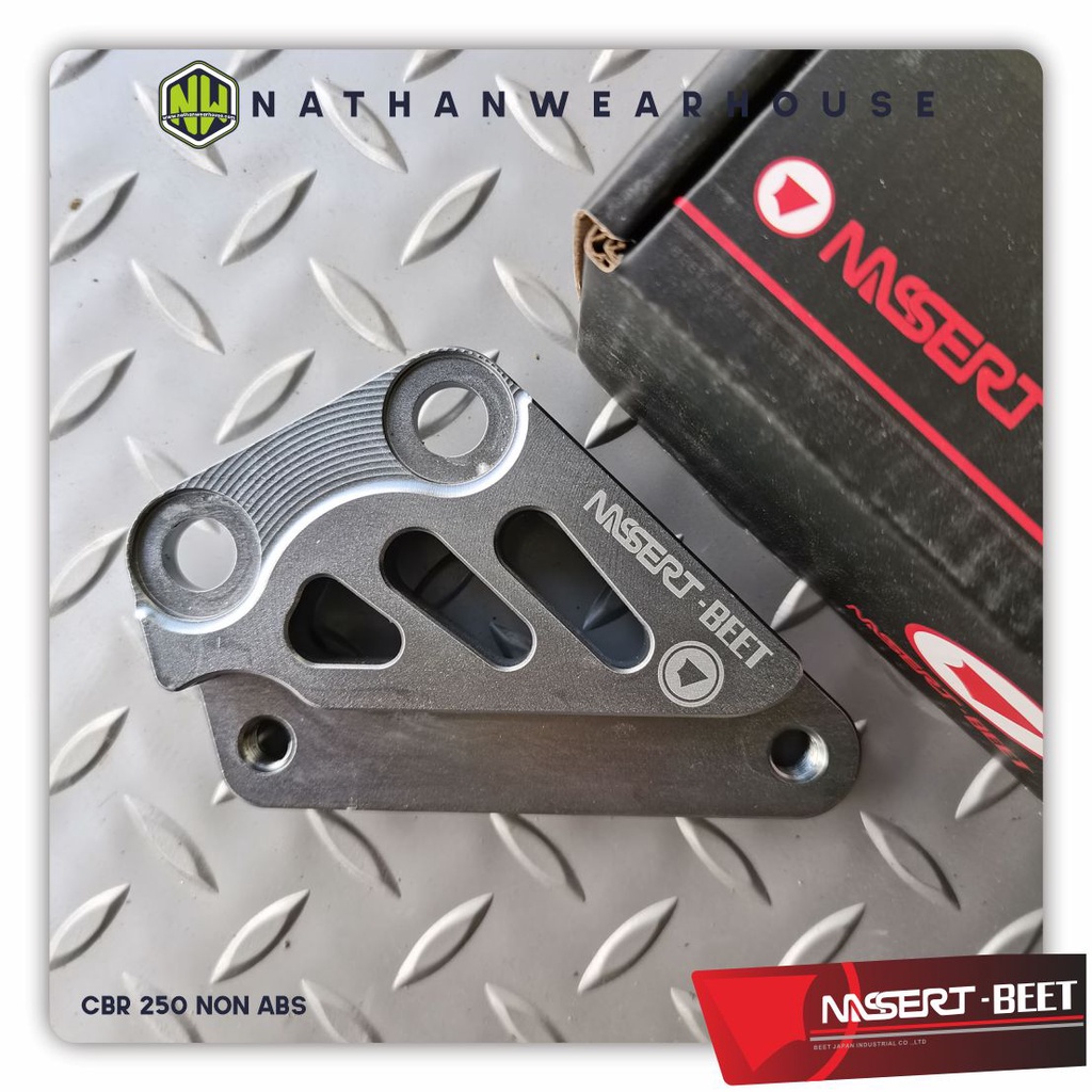 Bracket Breket Caliper Kaliper Depan 4P1P 4 Piston CBR250RR CBR 250 RR Non ABS Nassert Beet