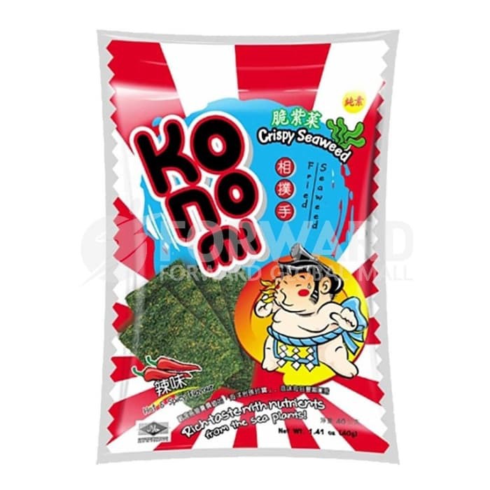 

SALE Crispy Konomi Seaweed Rumput Laut Ko No Mi Snack Import 相撲手 - Pedas Spicy