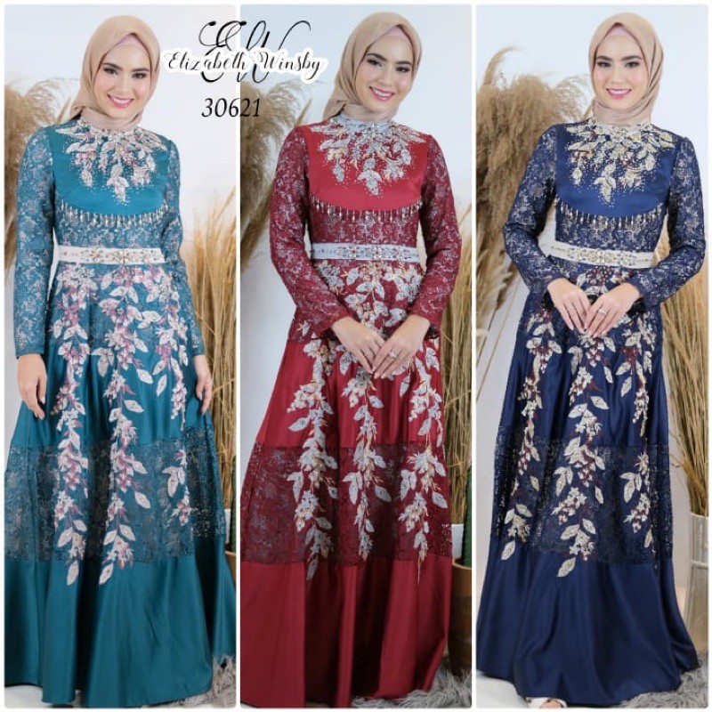 [NEW ARRIVAL] BAJU GAMIS ELIZABETH WINSBY GAMIS FASHION GAUN FASHION MUSLIM GAMIS PESTA