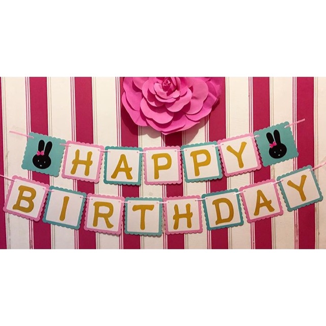 BANNER HAPPY BIRTHDAY KELINCI