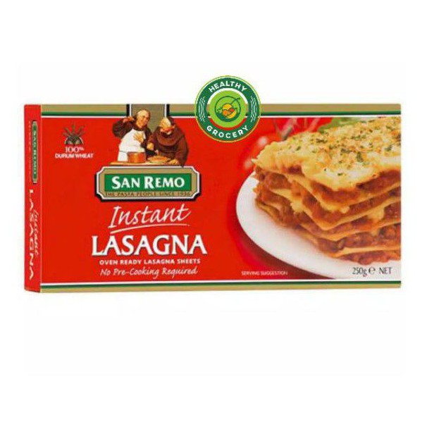 

SAN REMO Instant Lasagna Pasta [250g]