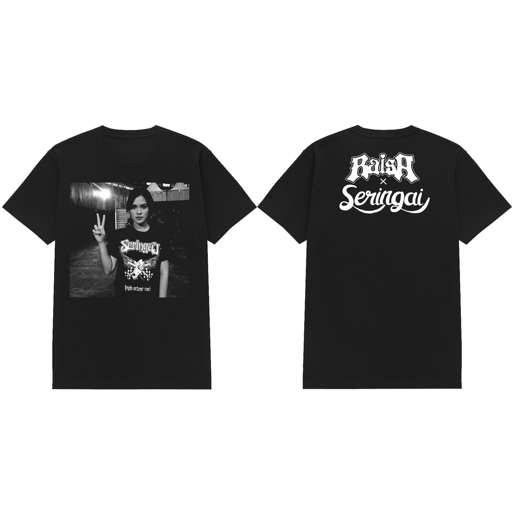 Hardlist T-shirt Band Raisa x Seringai
