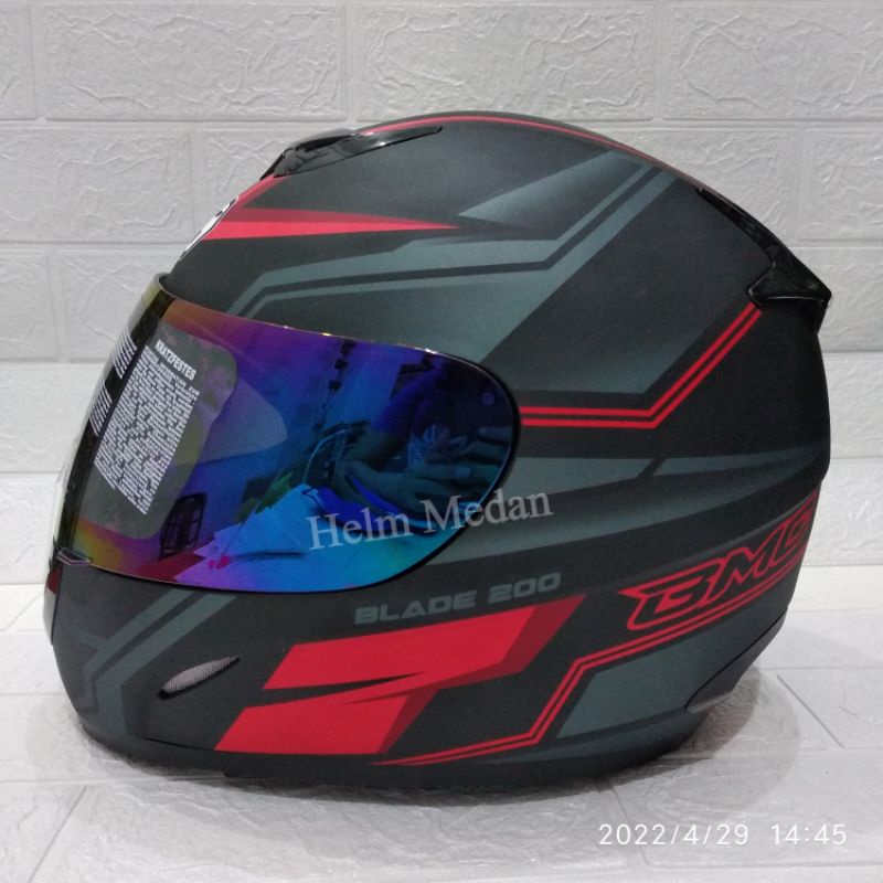 Helm BMC Blade Original  #9 Black Red Doff